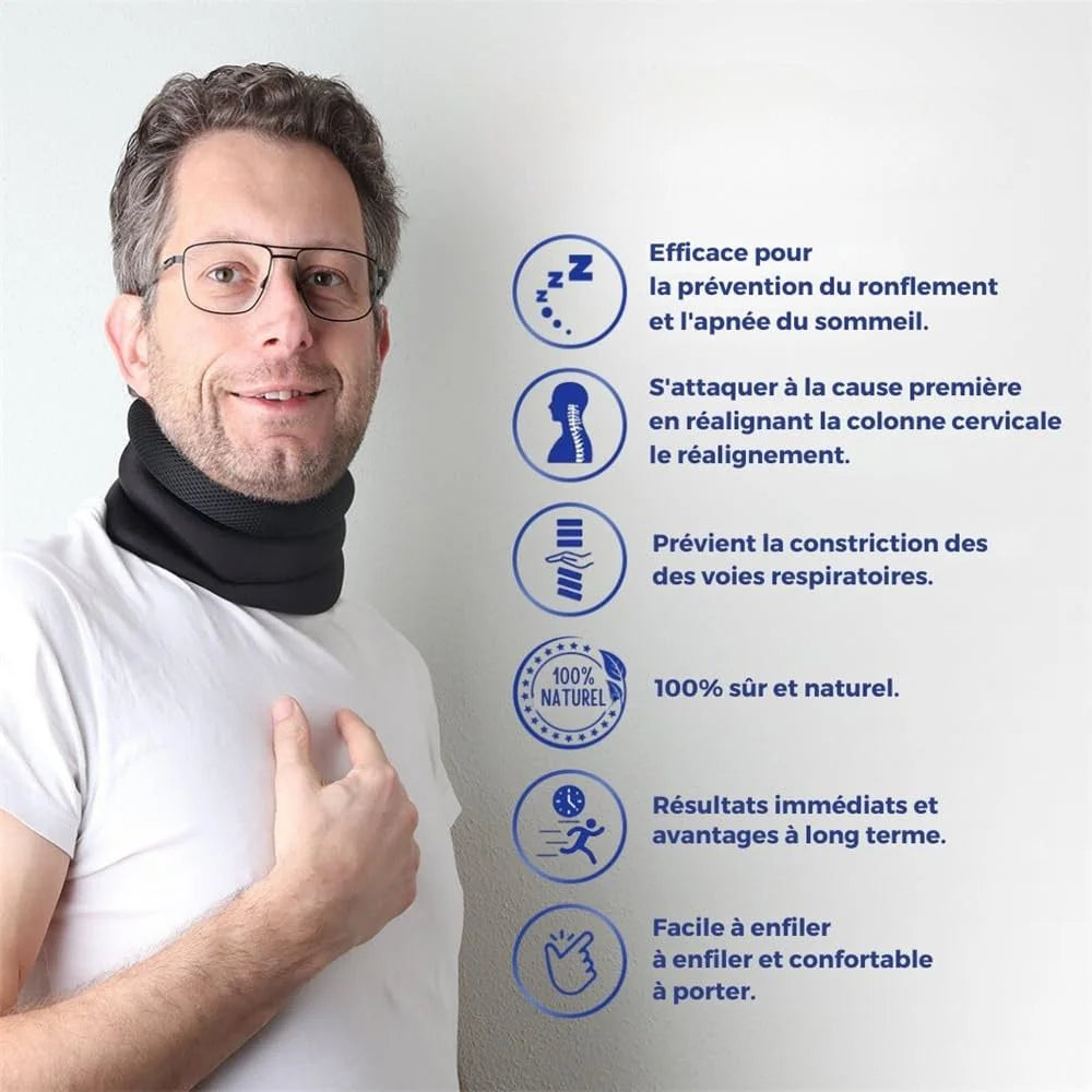 Soutien Cervical Anti-Ronflement SomnaFix™
